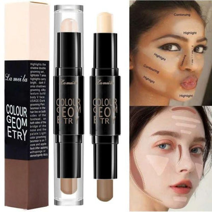 3D Concealer Stick &amp; Highlighter | Long-Lasting Face Contour Pen