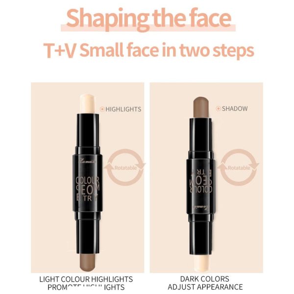 3D Concealer Stick &amp; Highlighter | Long-Lasting Face Contour Pen