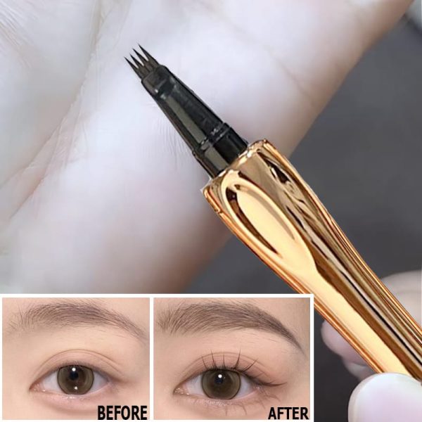 4-Tip Tattoo Eyebrow Pen: Your Secret to Flawless, Natural Brows